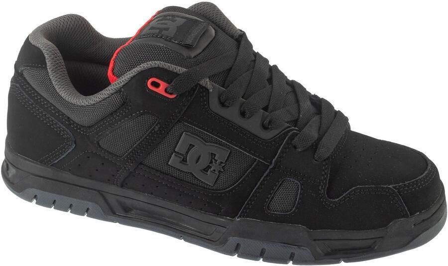 DC Shoes Stag Heren Sneakers Skater Skate Schoenen Zwart 320188-BYR - Foto 2