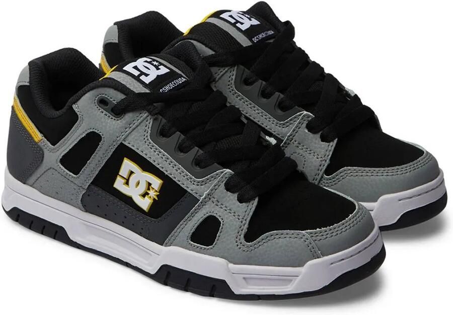 DC Shoes Lage Sneakers Baskets Stag gris