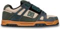 DC Shoes Stag Sneakers Heren Groen Suède - Groen