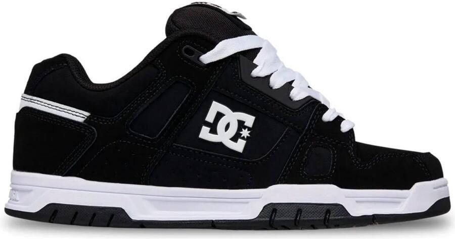 DC Shoes Stag Heren Zwart Leren schoenen