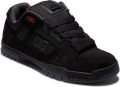 DC Shoes Stag Heren Sneakers Skater Skate Schoenen Zwart 320188-BYR - Zwart