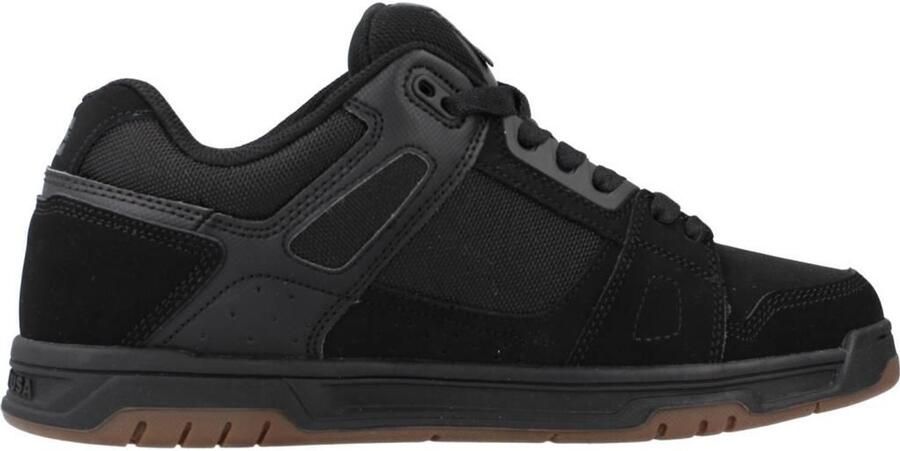 DC Shoes Zwarte Sneakers Urban Stijl Pill Patroon