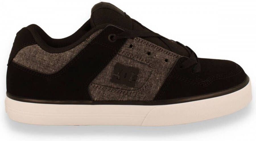 DC Heren Sneaker Pure Black Grey ZWART