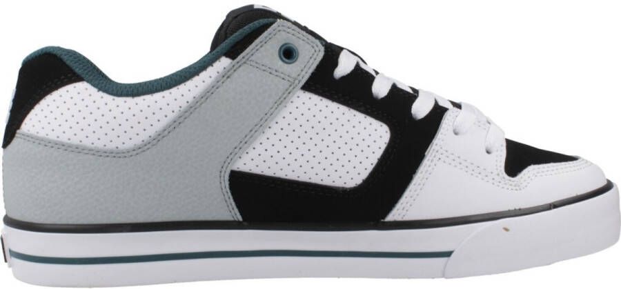 DC Heren Sneaker Pure New Teal White WIT