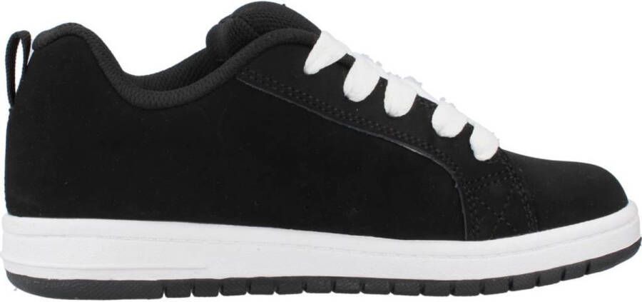 DC Shoes Court Graffik Jeugdtrainers Zwart Jongen