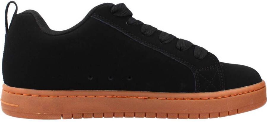 DC Shoes Court Graffik Heren Zwart Leren schoenen