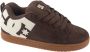 DC Shoes Court Graffik SE Mannen Bruin Sneakers - Thumbnail 4