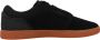 DC Shoes Crisis Leren Skateboard Sneakers Black Heren - Thumbnail 1
