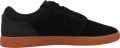DC Shoes Crisis Leren Skateboard Sneakers Black Heren - Zwart