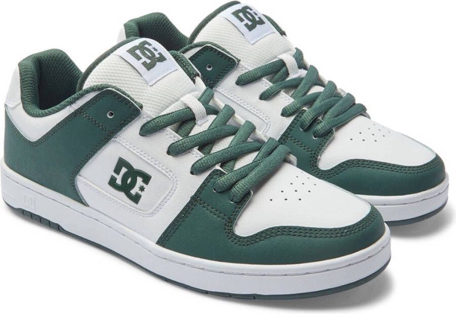 DC Shoes Klieke witte sneakers met gedurfd ontwerp White Heren