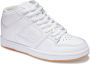DC Shoes Manteca 4 Mid ADJS100162 Sneakers Dames White Gum - Thumbnail 1