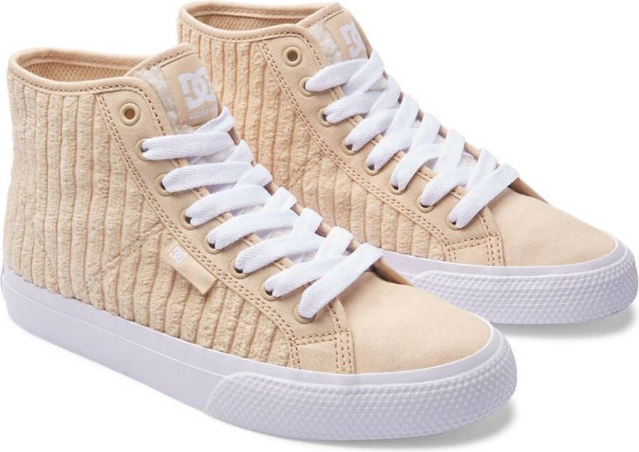 DC Shoes Manual Hi Sneakers Beige Vrouw