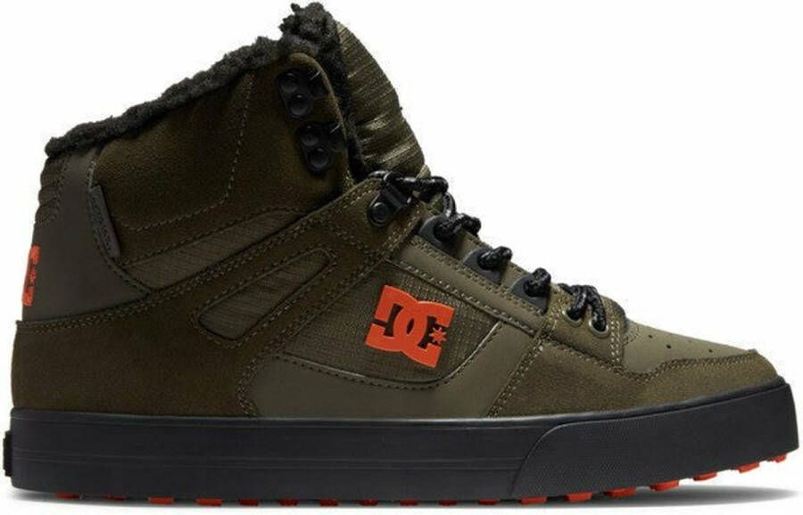 DC Shoes Pure High-top Winter Schoenen Dusty Olive orange