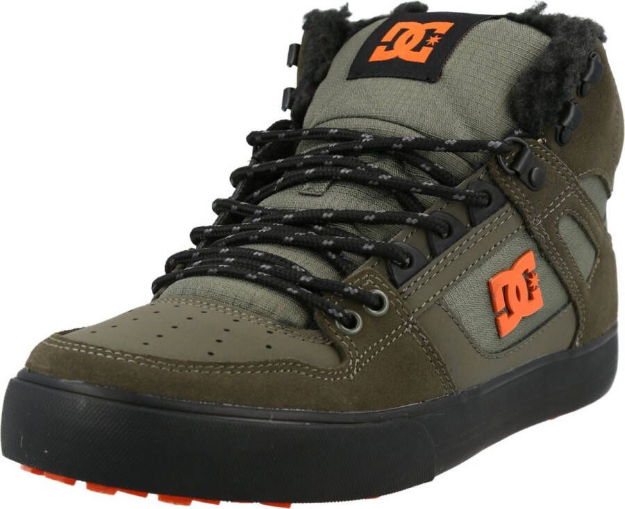 DC Shoes Pure High top Winter Schoenen Dusty Olive orange