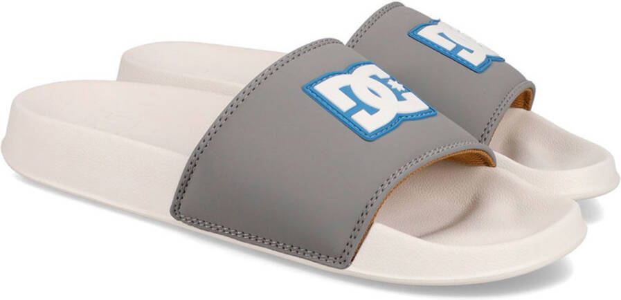 DC Shoes Se Slippers Wit Grijs Man