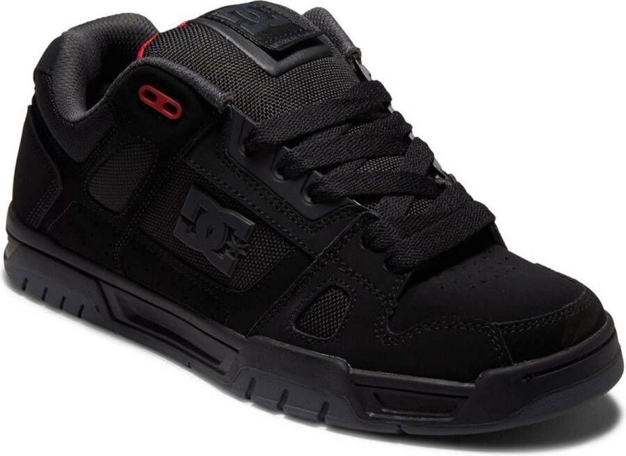 DC Shoes Stag Heren Schoenen Zwart Maat: 40.5 Leer Foot Locker