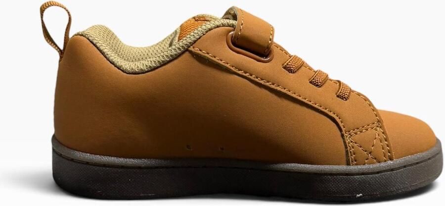 DC Shoes Court Graffik Babyschoenen Bruin Suède