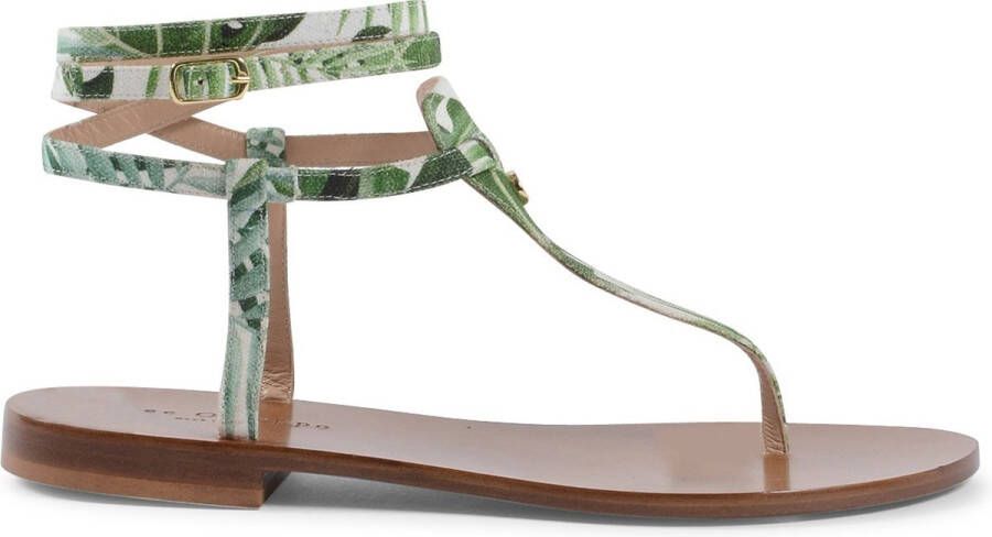 Dee Ocleppo Tropische Print Capri Sandalen Multicolor Dames