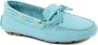 Dee Ocleppo Blauwe Leren Loafer Stijlvolle Schoen Blue Dames - Thumbnail 1