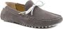 Dee Ocleppo Italiaanse handgestikte suède loafers Gray Heren - Thumbnail 1