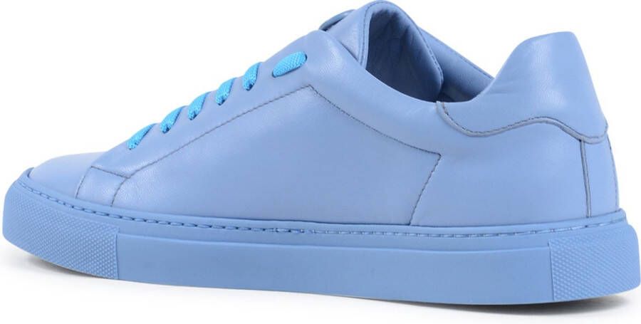 Dee Ocleppo Blauwe Leren Sneaker Blue Dames