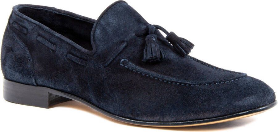 Dee Ocleppo Blauwe Suède Loafers Blue Heren