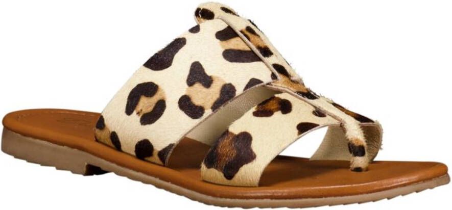 Deeluxe Arela dames sandalen met platte zol