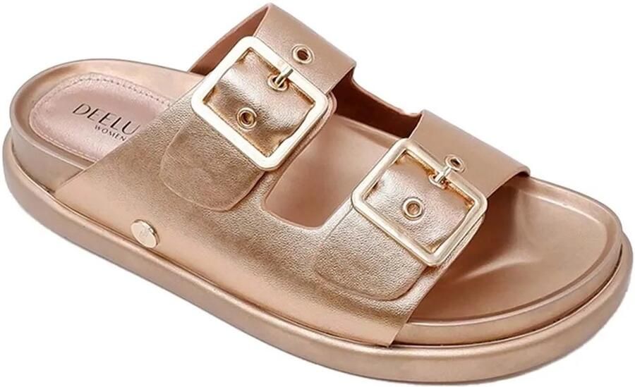 Deeluxe Muiltjes met twee bandjes