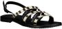 Deeluxe Ormia dames sandalen met platte zol - Thumbnail 1