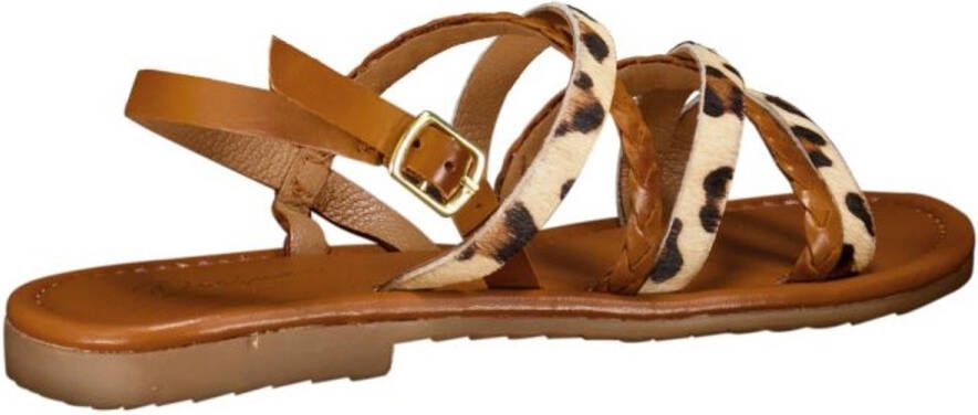 Deeluxe Ormia dames sandalen met platte zol