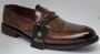 Hitman Schoenen DEJAVU Heren Instappers Heren Loafers Bruin - Thumbnail 1