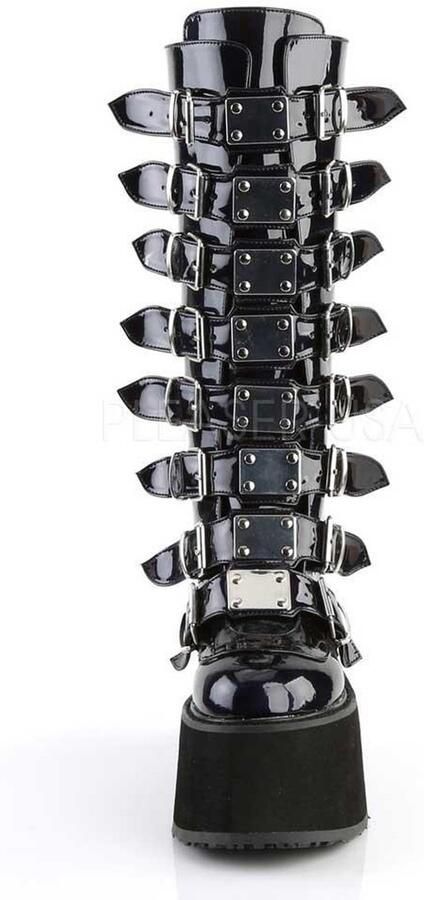 Demonia Cult DAMNED-318 Plateau Laarzen 38 Shoes Zwart - Foto 4