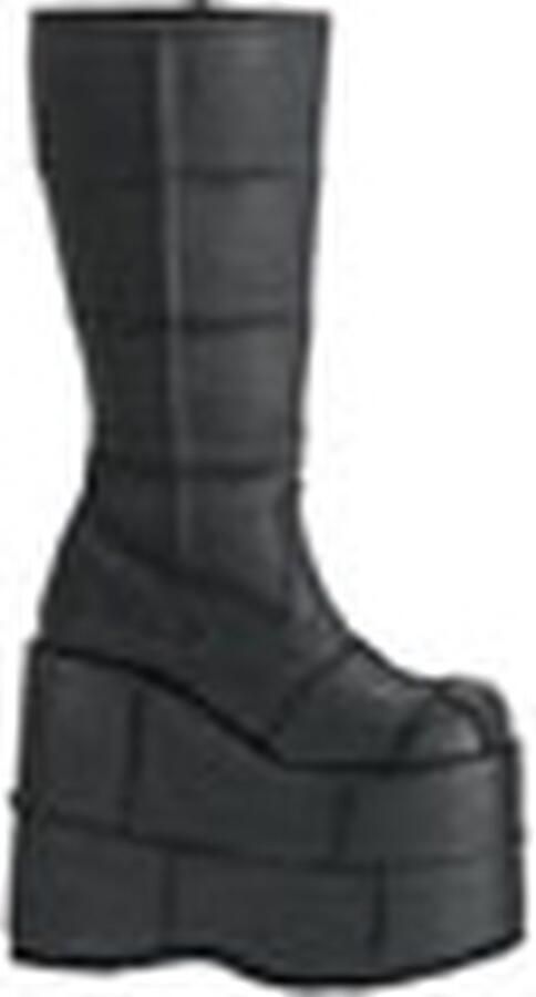 Demonia Cult STACK-301 Plateau Laarzen 40 Shoes Zwart