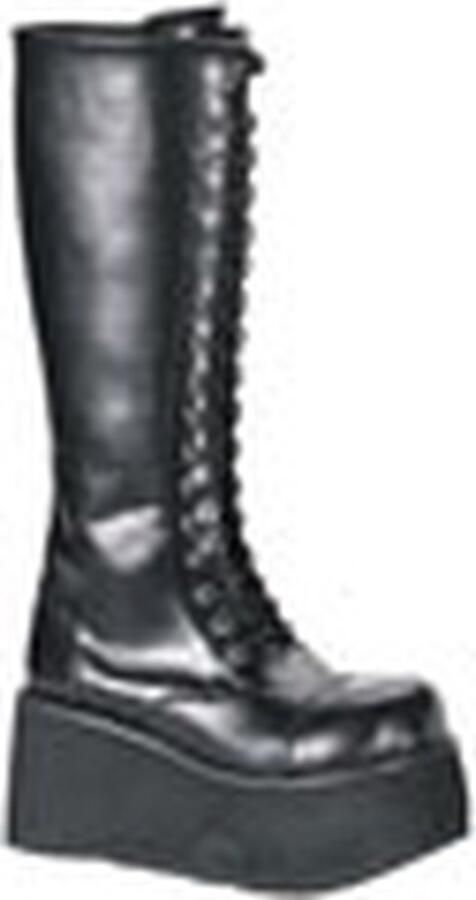 Demonia Cult TRASHVILLE-502 Plateau Laarzen 45 Shoes Zwart