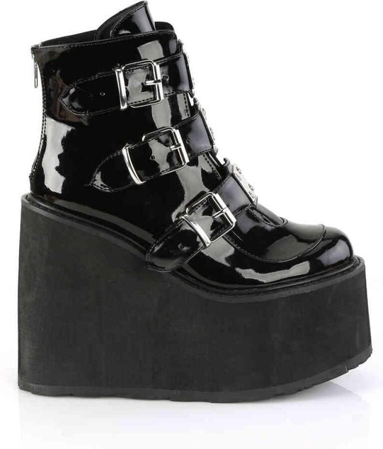 Demonia 5 = | SWING 105 | 5 1 2 PF Ankle Boot w 3 Buckle Straps Back Zip - Foto 3