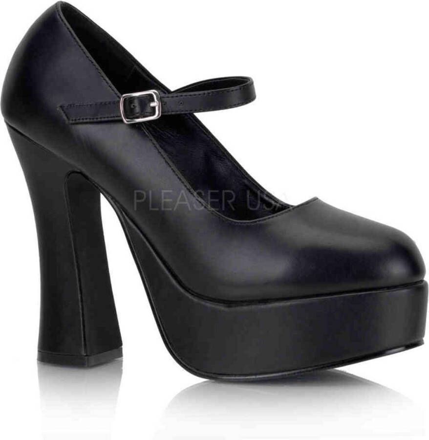 Demonia = | DOLLY 50 | 5 Chunky Heel Mary Jane PF Pump