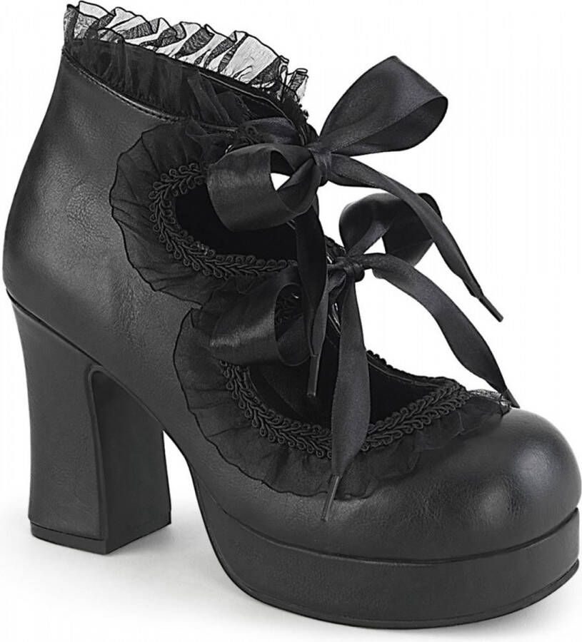 Demonia Enkellaars 39 Shoes GOTHIKA 53 Zwart