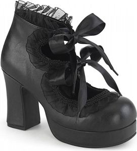 Demonia Enkellaars 41 Shoes GOTHIKA 53 Zwart