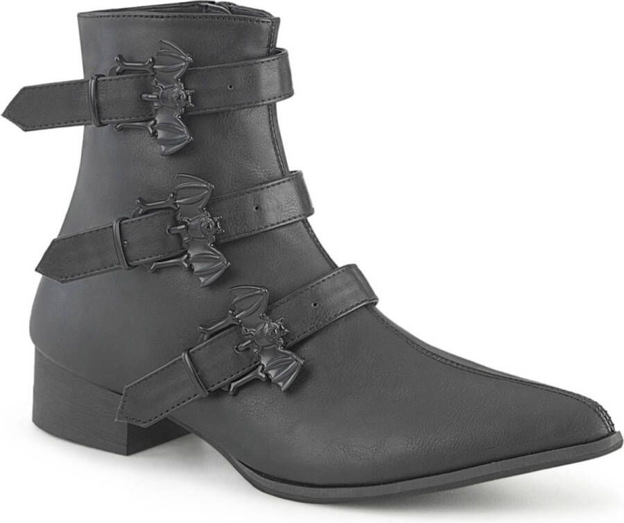 DemoniaCult WARLOCK-50-B Enkellaars 45 Shoes Zwart - Foto 1