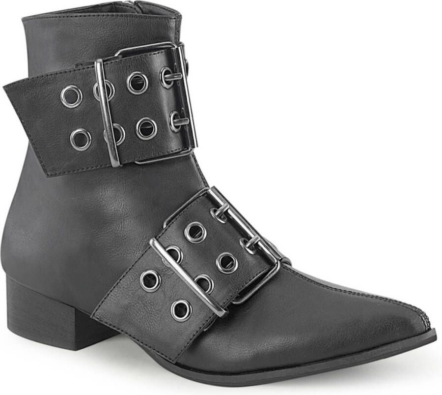 DemoniaCult WARLOCK-55 Enkellaars 40 Shoes Zwart - Foto 1