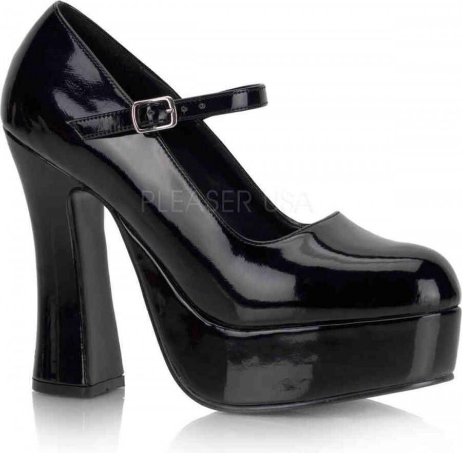 Demonia = | DOLLY 50 | 5 Chunky Heel Mary Jane PF Pump