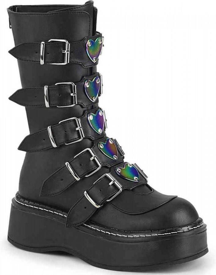 DemoniaCult EMILY-330 Laarzen 40 Shoes Zwart
