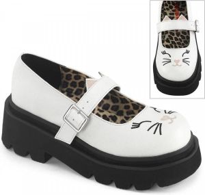 Demonia Lage schoenen 37 Shoes RENEGADE 56 Wit