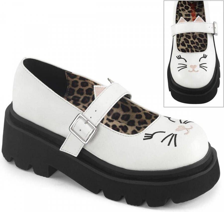 DemoniaCult RENEGADE-56 Lage schoenen 39 Shoes Wit