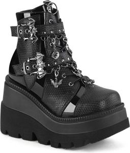 DemoniaCult Demonia Plateau Laarzen SHAKER-66 Zwart