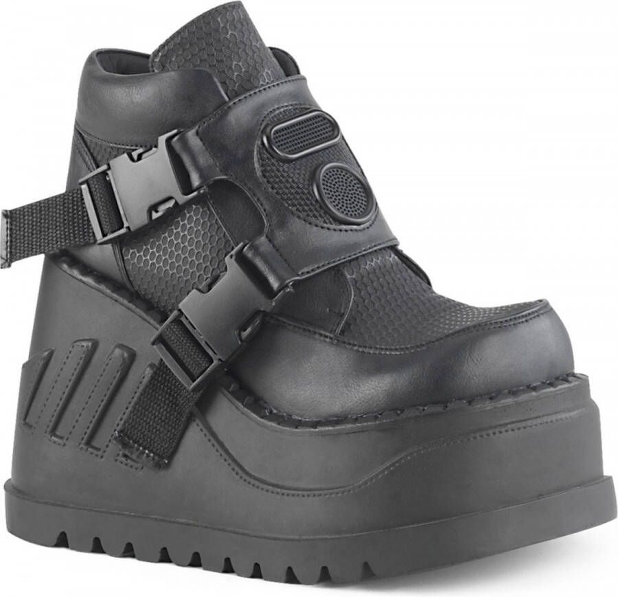 DemoniaCult Demonia Plateau Laarzen STOMP-15 Zwart
