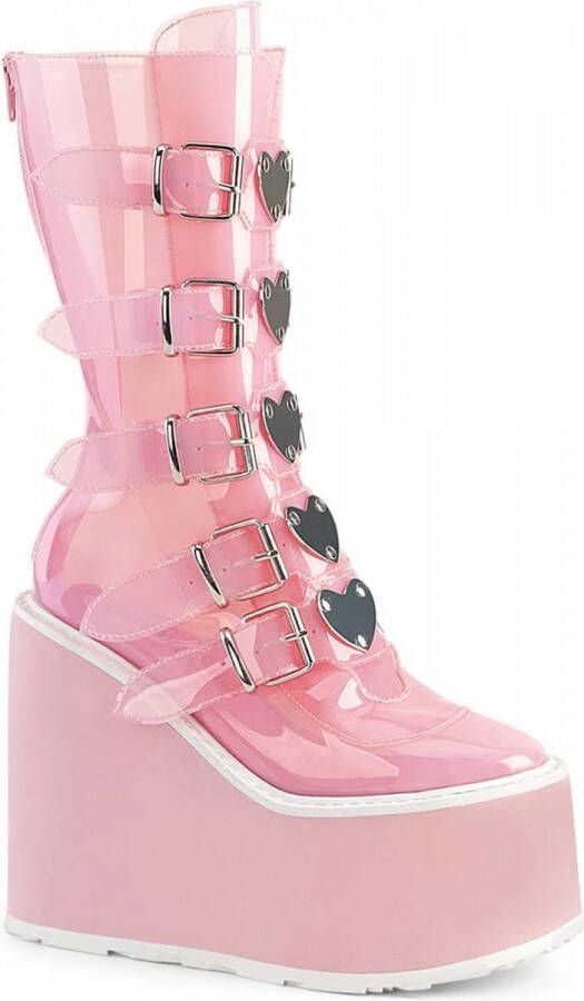 DemoniaCult SWING-230C Plateau Laarzen 36 Shoes Roze