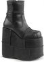 DemoniaCult STACK-201 Plateau Laarzen 37 Shoes Zwart - Thumbnail 3