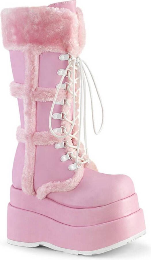 DemoniaCult BEAR-202 Plateau Laarzen 38 Shoes Roze