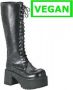 DemoniaCult RANGER-302 Plateau Laarzen 40 Shoes Zwart - Thumbnail 1